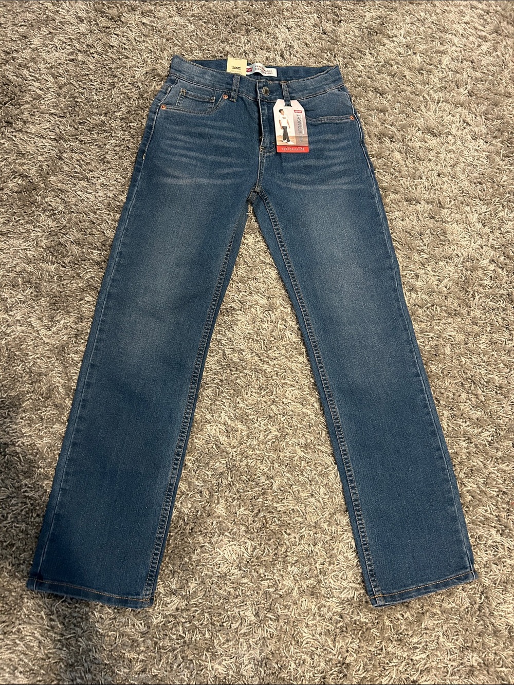 Levi's Kids Blue Straight-Leg Jeans